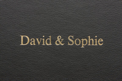Foiling - One Line - David & Sophie